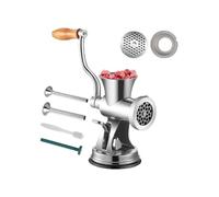 Mini tritacarne manuale Robot da cucina Tritatutto portatile Frullatore Riempitrice for salsicce Acciaio inossidabile for carne di manzo Pesce casa Per principianti del fai da te