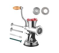 Mini tritacarne manuale Tritatutto for robot da cucina Tritatutto portatile Frullatore Riempitore for salsiccia Acciaio inossidabile for carne di pesce Casa