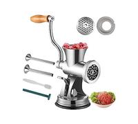 Mini tritacarne manuale Tritatutto for robot da cucina Tritatutto portatile Frullatore Salsiccia Ripieno Acciaio inossidabile for carne di pesce Casa Per l'uso domestico quotidiano