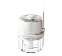 Mini tritatutto elettrico da 350 ml - trita aglio ricaricabile, robot da cucina antispruzzo, tritacarne portatile per verdure, cipolla, e, taglia purea rapido per noci | Uso domest