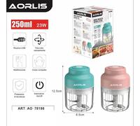 Mini Tritatutto Elettrico usb Portatile Mixer Wireless 250ml 23W 5V AO-78198