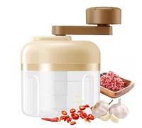 Mini Tritatutto Manuale Aglio, Tritatutto Alimentare Rotante Manuale, Mini Tritatutto Portable Verdure, Trituratore Aglio 250 Ml, Tritatutto Cipolla, Frullatore Di Verdure, Processore Di Alimentazione