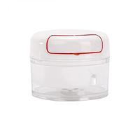 Mini tritatutto per aglio, tritacarne manuale per alimenti manuale tritatutto con cordino, portatile riutilizzabile per la cucinas di casa, ristorante