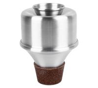 Mini tromba da pratica tromba in alluminio con sordina per bambini adulti, design del corpo dritto ideale per l'apprendimento e l'uso orchestrale