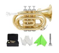 Mini Tromba Sib Ottone Cornetta Strumento Musicale
