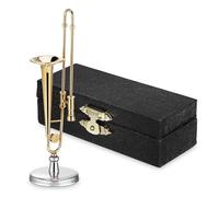 Mini Trombone Modello Strumento Musicale in Miniatura