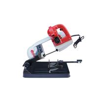 Mini troncatrice, A Nastro For Metallo, Utile, Multifunzionale, Taglio Orizzontale Elettrico,per il taglio fai da te di ottone e acciaio(Metal Mini)
