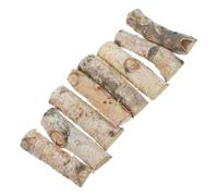 Mini tronchi di betulla, piccoli bastoncini di legno naturali, corteccia, tronchi di legno non finiti, tavolo for le vacanze, artigianato fai da te per l'artigianato