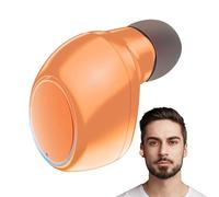 Mini True Wireless Auricolari - Auricolari Bluetoth invisibili, Riduzione del Rumore, Auricolari Senza Fili Compatti Con Controllo Volume, Batteria Lunga Confortevole Auricolari Per La Sinistra U