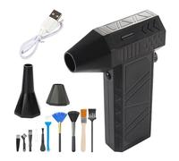 Mini Turbine Snow Blower 13W - Cordless Handheld Leaf Snow Cleaner | 4000mAh 2 Battery 230W Power 52ms Wind Speed | Ideal For Car Windshield Patio Driveway Garage Outdoor