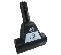 Mini Turbo Spazzola Hoover J74LF con chiusura a scatto, originale - Nero | Per tappeti, letti e imbottiti; rimuove peli di animali; compatibile H-POWER 300; tecnologia Silver Ion antibatterica