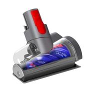 Mini Turbo Spazzola per Dyson V7 V8 V10 V11 V15 aspirapolvere Senza Fili, con Funzione Anti-groviglio, Piccolo Testina Elettrico per Pulizia Capelli Tappeti Divani Auto Auto e materassi.