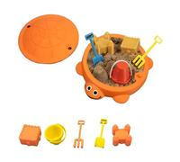 Mini Turtle Sandbox Desk Toy with Tools & Soft Moldable Space Sand, Cute Zen Garden Fidget Kit, Stress Relief Toys for Adults and Kids, Desktop Decor Accessories and for Home