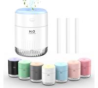 Mini Umidificatore Ambiente,500 Ml Umidificatore Fresco Variopinto Della Foschia