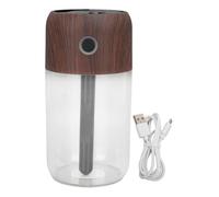 Mini umidificatore colorato Cool Mini Super Quiet Night Light Desktop Personal Desktop Humidifier per auto per ufficio camera da letto 300 ml Capacità di plastica 5.6x3,0 pollici (Elemento filtro