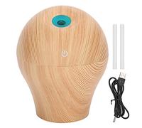 Mini umidificatore d’aria, diffusore di aromaterapia ricaricabile con luce notturna, generatore di nebbia USB 250 ml per oli essenziali, umidificatore silenzioso scrivania