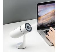 Mini umidificatore da tavolo ricaricabile tramite USB, nebbia fredda personale silenziosa con timer per la luce notturna per l'auto da viaggio dell'ufficio della camera da letto