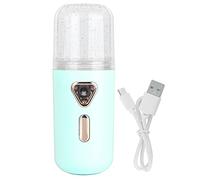 Mini umidificatore facciale da 30 ml Nano atomizzazione portatile con ricarica USB Spruzzatore per nebbia facciale (Verde)