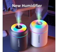 Mini Umidificatore USB 180ML Diffusore Aroma LED Purificatore per Auto Casa