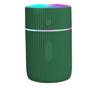 Mini umidificatori, diffusore USB per auto, dispositivo portatile per aromaterapia, 2 impostazioni di, capacità 220 ml, diffusore di olio per auto, casa e lavoro, 6,8 x 6,8 x 11,5 cm