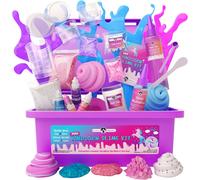 : Mini Unicorn Slime Kit per Ragazze E Bambina- Tutto in Una Scatola - Crea Uni