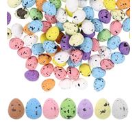 Mini Uova di Pasqua,Uova di Pasqua Decorazioni,Ornamenti Pasquali,Ideale per Decorazioni Pasquali, Schiuma Party e altro ancora