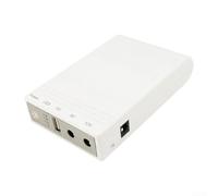 Mini UPS al litio 10400mAh per interruzione di corrente di Internet | Cella al litio da 10400 mAh, per un backup istantaneo, si adatta alla borsa o all'auto, mantiene il router online durante le