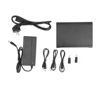 Mini UPS Batteria di backup 25600mAh 94,72Wh Gruppo di continuità con 5 prese 5V 9V 12V 3A Uscita massima e doppio ingresso Spina americana Compatibile con router, modem e