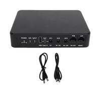 Mini UPS Batteria di backup 6 porte 10400mAh Gruppo di continuità per telecamera router POE15V 24V USB DC 5V 9V 12V