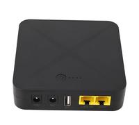 Mini UPS con Opzioni di Uscita Multiple Batteria di Backup 8000 MAh per Router Fotocamera Modem Porta USB Protezione Intelligente UPS 5 V 9 V 12 V 48 V Porta POE (Spina
