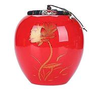 Mini Urna crematoria Ceneri Umane per Adulti Si Adatta A Una Piccola Quantità di Resti Cremati Urne Ricordo Urna Funeraria Cofanetto per Ceneri (Size : F)