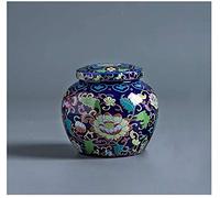 Mini urna funeraria per Adulti Mini urne crematorie Ceneri di Animali Domestici Urne umane Medie e Piccole Urne Commemorative Ceramica Fatta a Mano Urna funeraria ricordo a casa o al cimitero