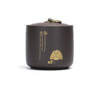 Mini urne crematorie, urne Commemorative umane Medie e Piccole, urne crematorie a Prova di umidità in Ceramica Fatte a Mano, urna funeraria a casa o al cimitero (Colore : #3)