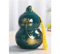 Mini urne per cremazione Urna funeraria per Animali Domestici Urne per cremazione Adulti Bambini Urne per Animali Domestici sigillate Contro la bara delle Ceneri (Colore : Blu)