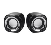 Mini USB Desktop Computer Speakers - Portable Laptop Speaker | Subwoofer | Compact USB-Powered Multimedia Soundbar & Speaker System with Heavy Bass, Portable Audio Sound Box for PC, Laptop, Desktop, S