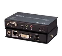 Mini USB DVI HDBaseT KVM Extender, 1920 x 1200@100m