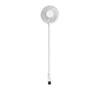 Mini USB Fan, Bendable Desk Vent, Personal Cooling Device for Travel Car Department Bedroom Dorm Tent Outdoor Use Adjustable Speed Airflow Tool Small Gadget Beach Comfort Breeze