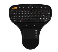 Mini USB QWERTY Keyboard 2 in 1 Trackball Multimedia Ultra Lightweight Design 4G Wireless Mouse and Keyboard 2 in 1 Suitable for 2000 Vista and 7 TV Computer