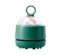 Mini USB Table Vacuum Cleaner, Portable Car Vacuum Cleaner for Removing Crumbs, Dust from Table, Keyboard, Cars 71x71x97mm(Green)