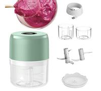 Mini utensile elettrico Zerer - Mini utensile da cucina, taglierina per carne, per principianti, dormitorio studentesco