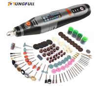 Mini utensile rotante con penna per trapano elettrico a batteria ricaricabile USB per gioielli, lavorazione dei metalli, perforatrice portatile, strumenti Dremel