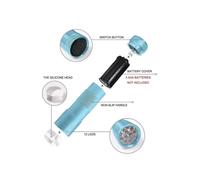 Mini Uv Light Nail Dryer for Nails, Mini Uv Led Nail Lamp Presser with Silicone Head, Portable Small Uv Light for Gel Nails, Perfectly Flatten Nail Ac