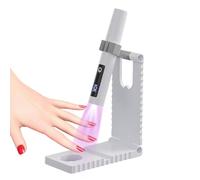 Mini UV Light, USB Rechargeable Fingernail Lamp, LCD Display Nail Dryer, Compact Travel-Friendly Design for Manicure, Pedicure, Studio, Salon, Road Trip, Camping, Airplane Use