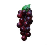 Mini uva artificiale per la decorazione della casa e della cucina, realistica, per tutte le occasioni (C)