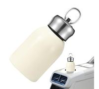 Mini Vacuum Cup, Portable Metal Flask, Insulated Pocket Bottle, Compact Hydration Vessel, School Supply, Outdoor Camping Gear, Silver Green 200ml