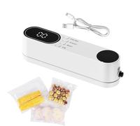 Mini Vacuum Sealer Handheld Cordless - Food Bag Sealing Device Compact | Compact Vacuum Sealer for Food for Home Dormitory Restaurant | Apartment Businesses Rental Kitchen Mini Vacuum Sealer Food
