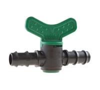 Mini Valvola a Cilindro Portagomma 12x12 mm, Per Impianti, Sistemi e Tubi di irrigazione a Goccia - Made in Italy (1)