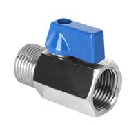 Mini Valvola a Sfera 18 Pollici Acciaio Inox NPT Filettatura Efficiente Controll