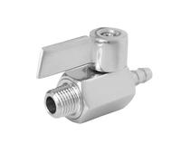 Mini valvola a sfera sanitaria in acciaio inox(1/2",BSP FEMALE_REVERSE HANDLE_16MM)