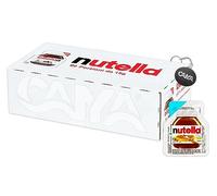 Mini Vaschetta da 15gr - Confezione da 60 Pezzi per Nutella da ogni evenienza (Viaggi, Feste, Eventi) con Portachiavi CAIYA®